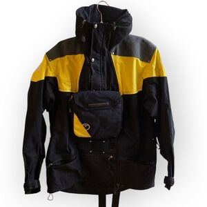 The North Face Black and Yellow Performance Jacket